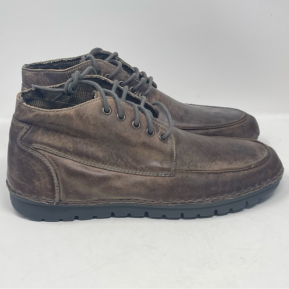 Roan Bed Stu Tobias Chukka Boots Mens 11.5 Brown Distressed Leather Ankle Shoes main image 14